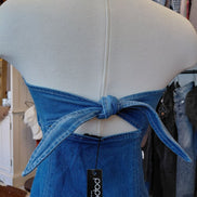 Denim Strapless Dress
