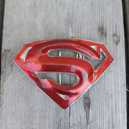 Superman Logo Belt Buckle