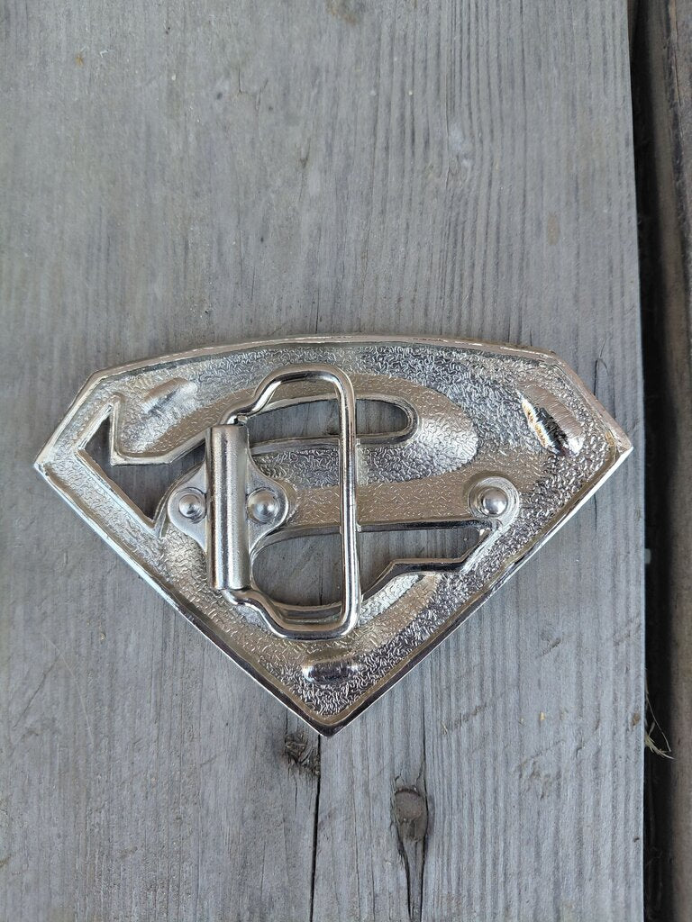 Superman Logo Belt Buckle
