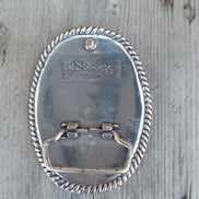 Vintage Silver Belt Buckle