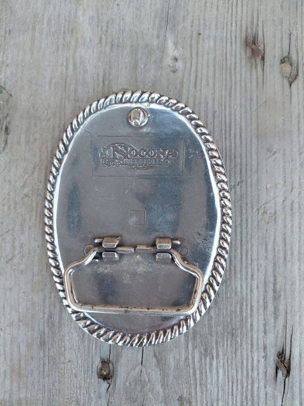 Vintage Silver Belt Buckle