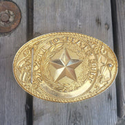 Texas State Belt Buckle