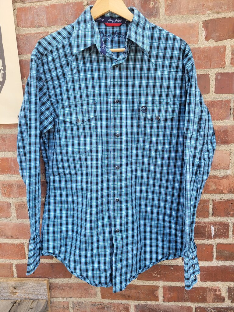 Men's Long Sleeve Plaid Shirt