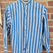 Coliseum Blues Striped Button-Up Shirt