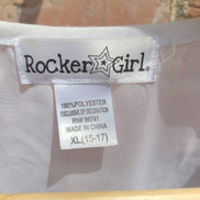 Rocker Girl Graphic Tank Top with Cheetah Design