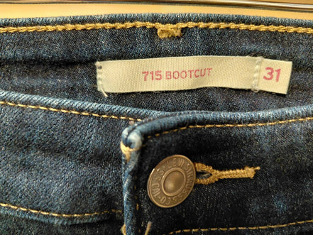 Levi's 715 Bootcut Jeans