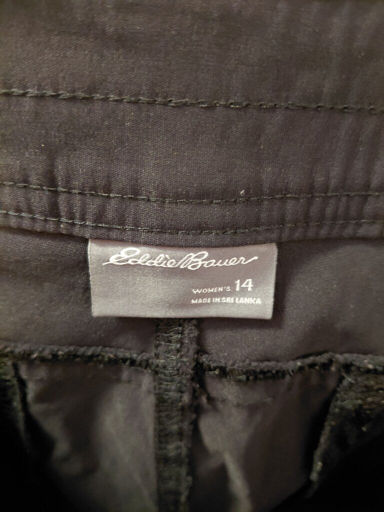 Eddie Bauer Women's Black Shorts Size 14