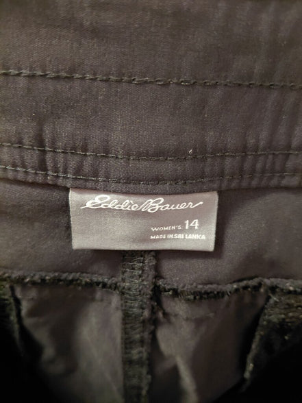 Eddie Bauer Women's Black Shorts Size 14