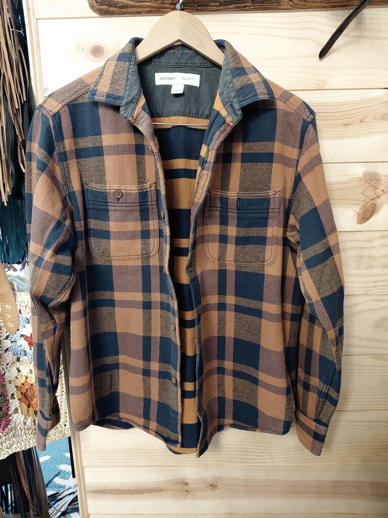 Old Navy Plaid Flannel Shirt