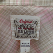 Original Fox & Lux Women's Plaid Button-Up Shirt