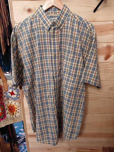 Wrangler Riata Plaid Short Sleeve Shirt