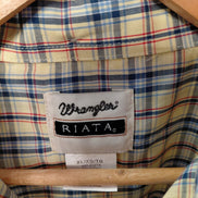 Wrangler Riata Plaid Short Sleeve Shirt