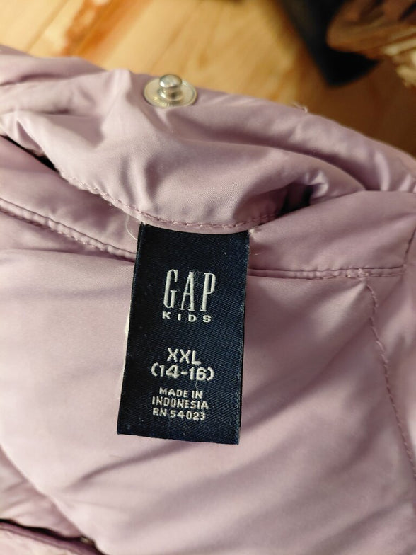 Gap Kids Floral Lined Puffer Vest