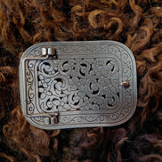 Ornate Cowboy Belt Buckle