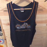 Harley-Davidson Women's Tank Top with Motorcycle Design