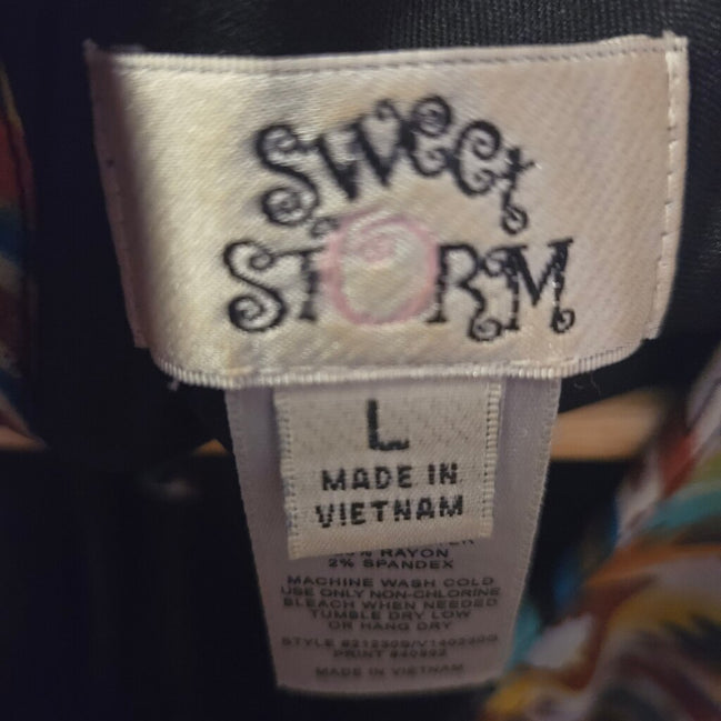 Sweet Storm Printed Dress