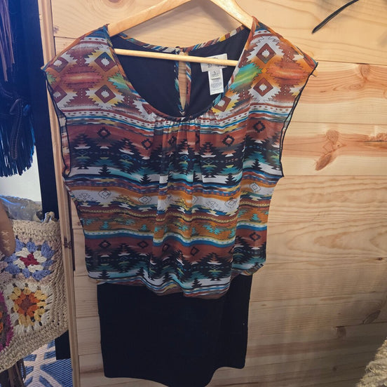 Sweet Storm Printed Dress