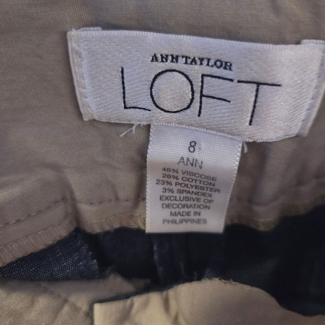 Ann Taylor Loft Women's Chambray Crop Pants