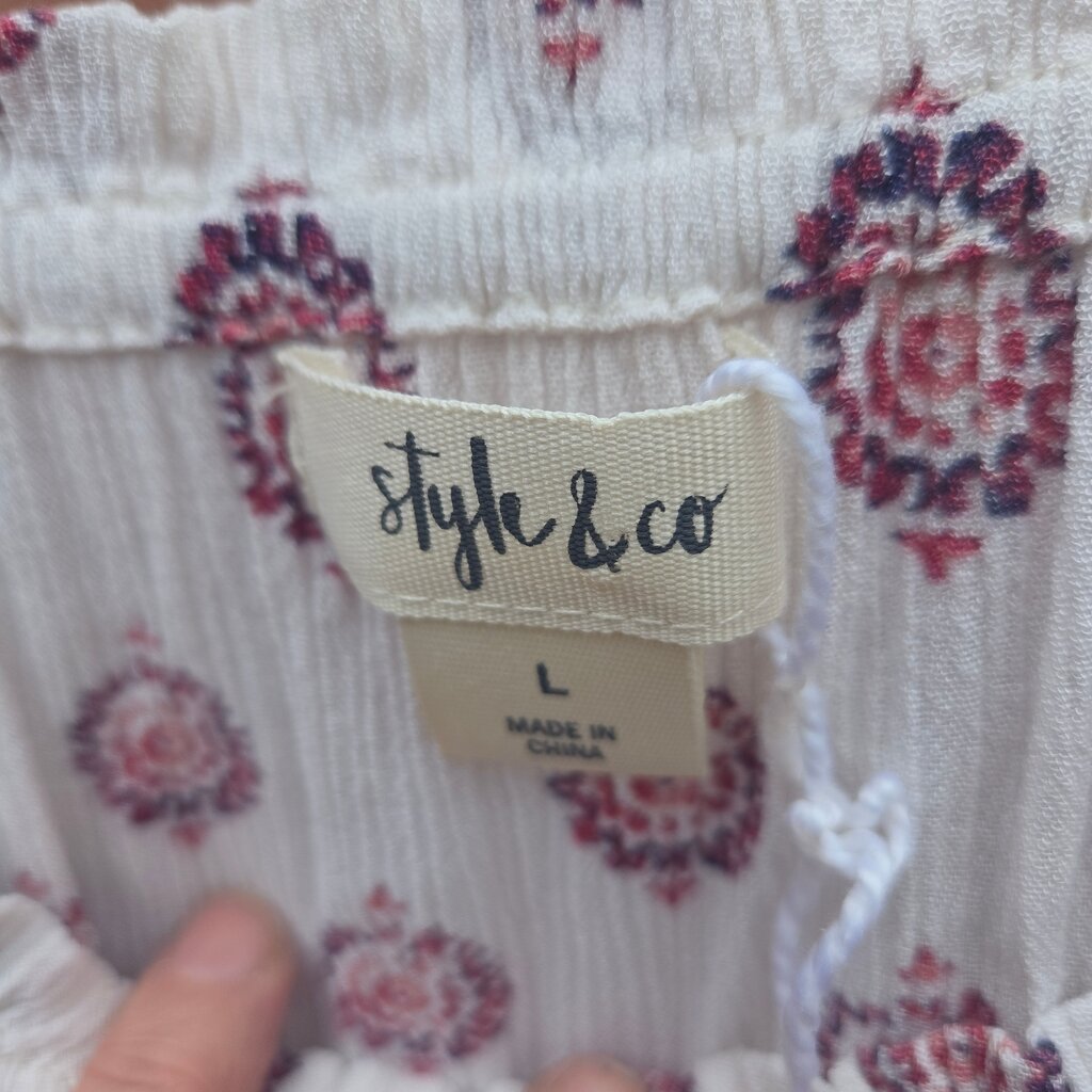 Style & Co Floral Pattern Dress