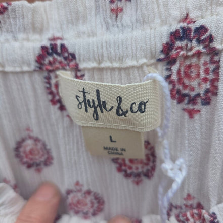 Style & Co Floral Pattern Dress