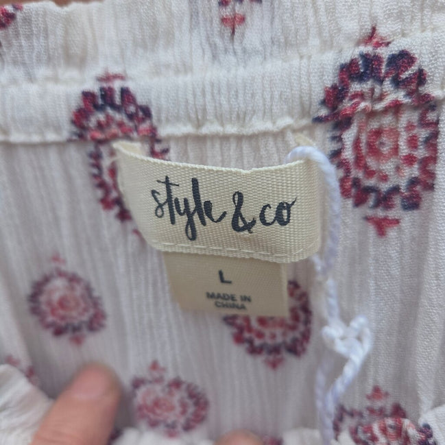 Style & Co Floral Pattern Dress