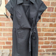 Merona Women's Black Wrap Dress