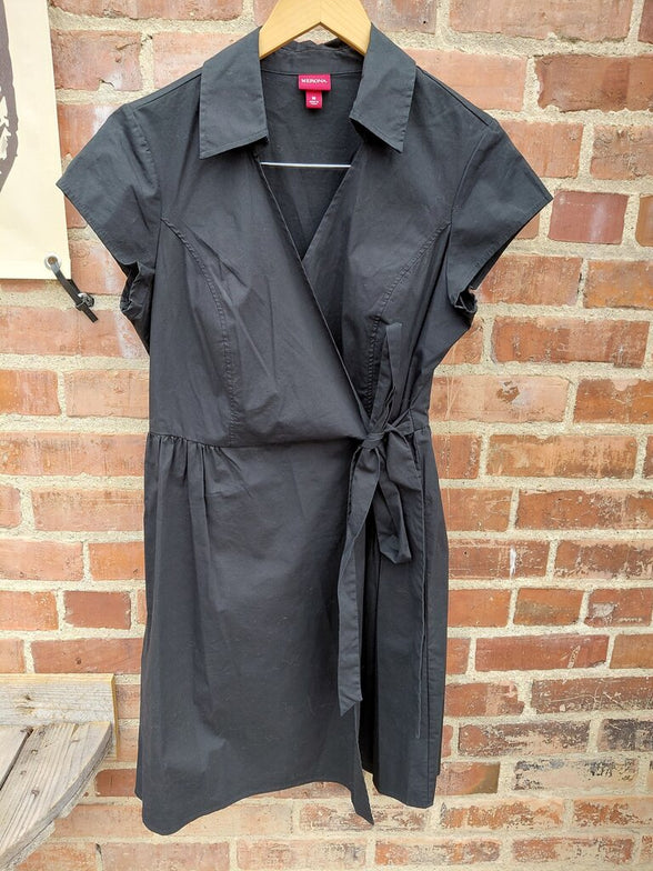 Merona Women's Black Wrap Dress