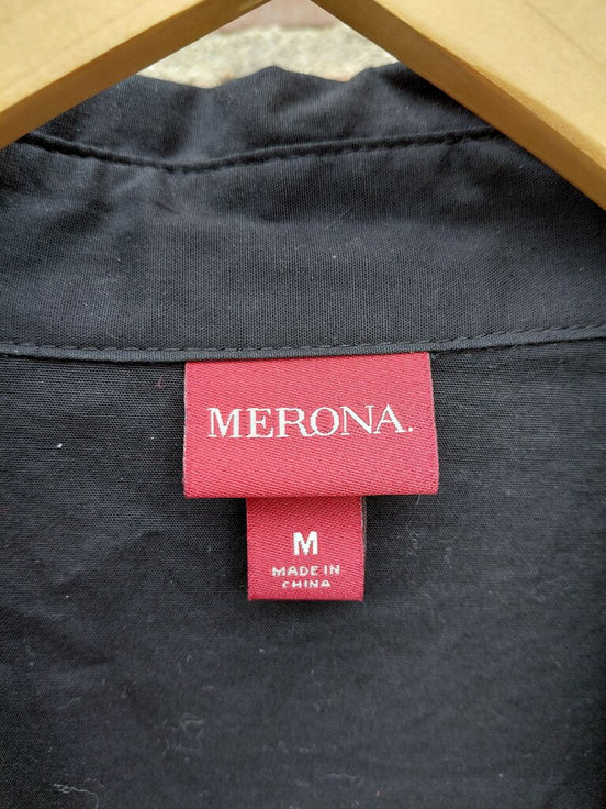 Merona Women's Black Wrap Dress