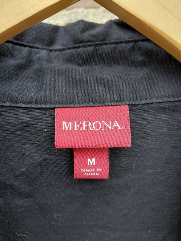 Merona Women's Black Wrap Dress