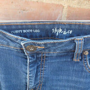 Style & Co. Curvy Boot Leg Jeans