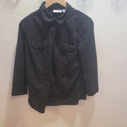 St. John's Bay Black Button-Up Shirt