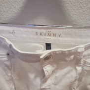 The Skinny White Cargo Pants