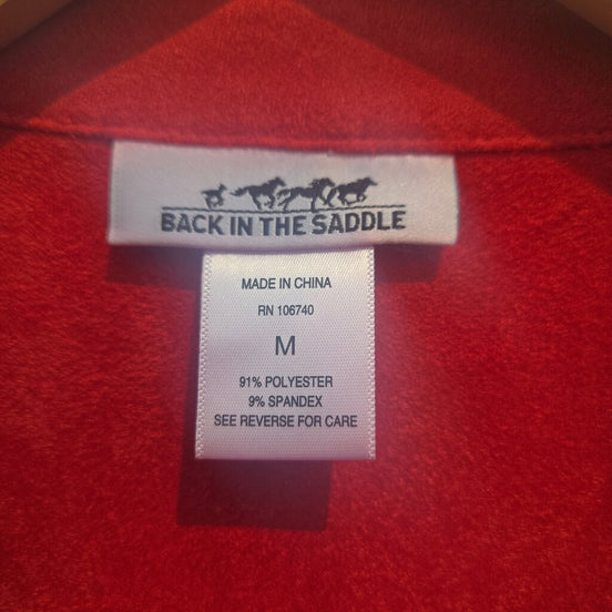 Back in the Saddle Red Jacket