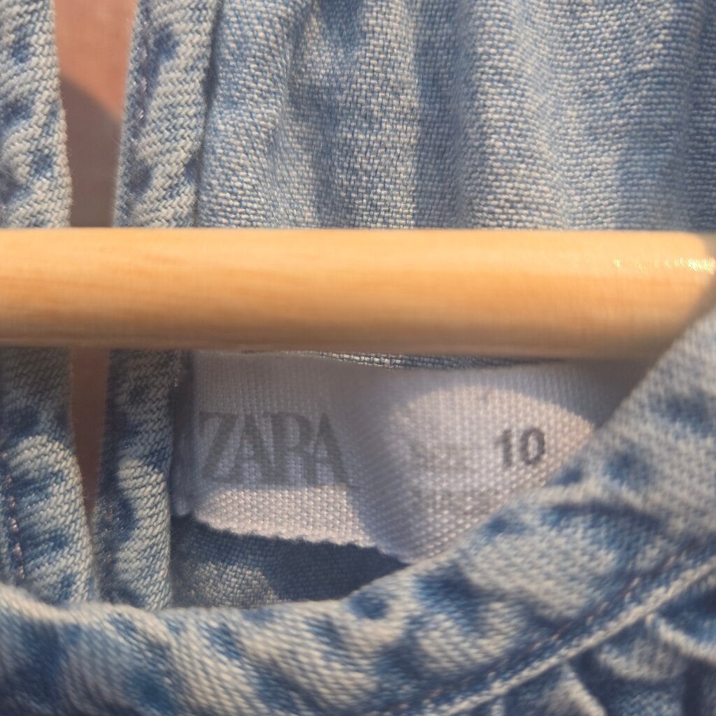 Zara Denim Maxi Dress