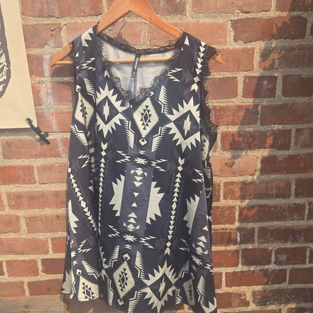 Crazy Train Women's Tribal Print Dress