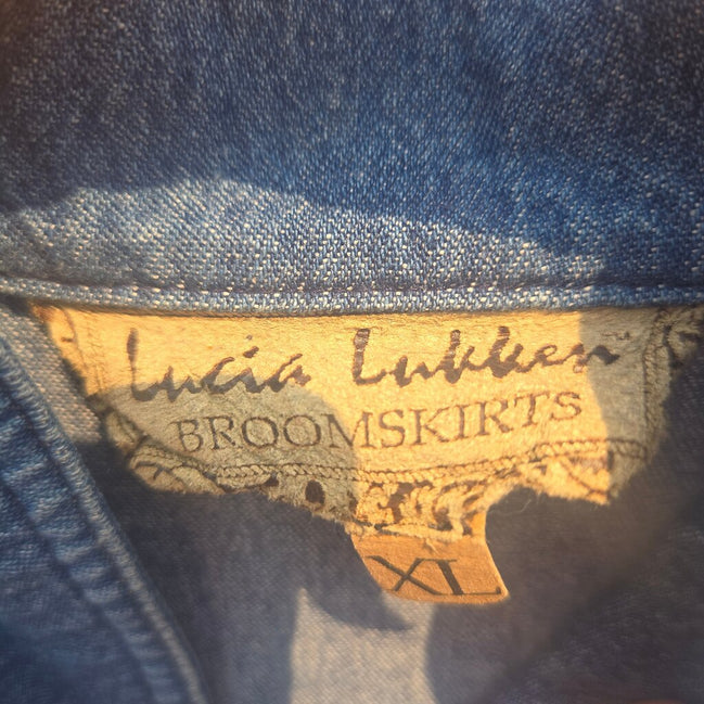 Lucia Luktien Denim Broomskirt Jacket