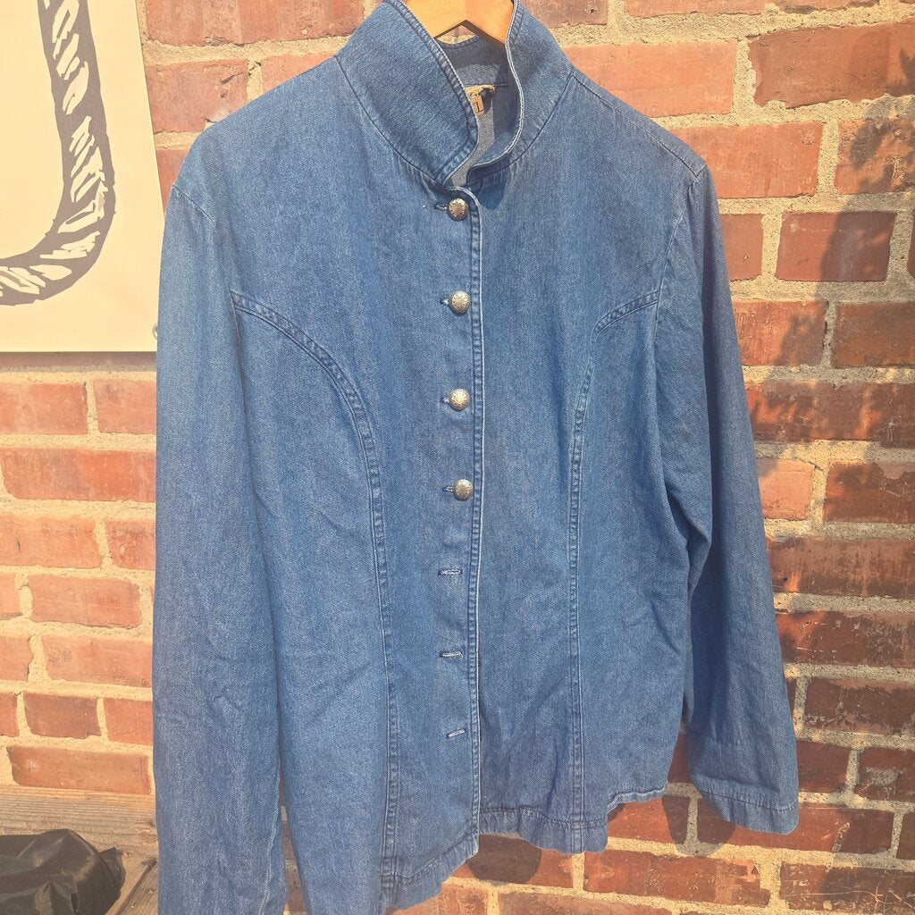 Lucia Luktien Denim Broomskirt Jacket