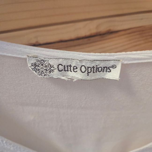 Cute Options Embroidered Long Sleeve Top