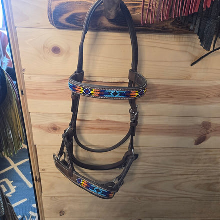 Beaded Leather Tack Equipment