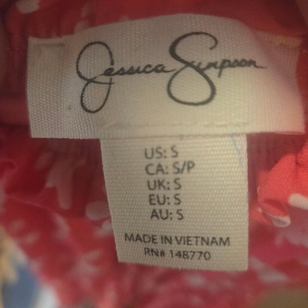 Jessica Simpson Floral Pink Dress
