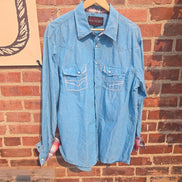 Rock & Roll Cowboy Denim Shirt
