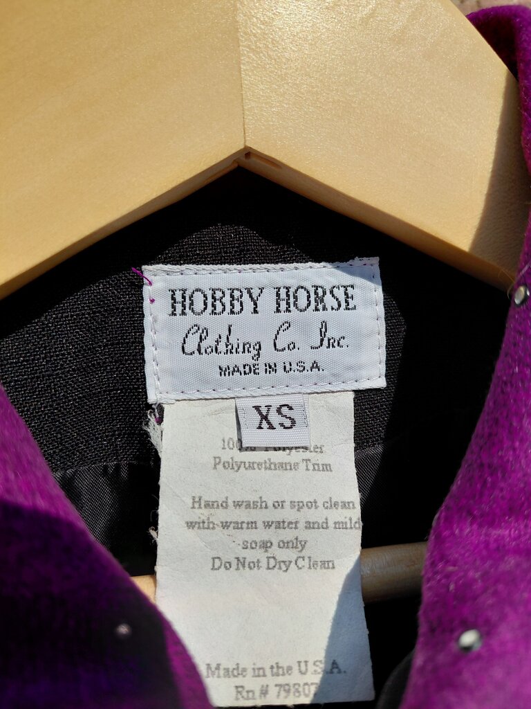 Hobby Horse Purple Western Vest