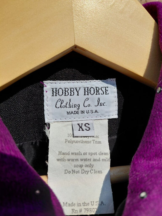 Hobby Horse Purple Western Vest