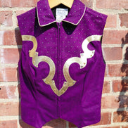 Hobby Horse Purple Western Vest