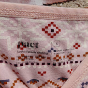 Riot Pink Patterned Spaghetti Strap Top