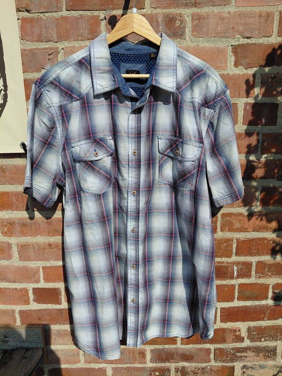 Lee Plaid Short Sleeve Shirt