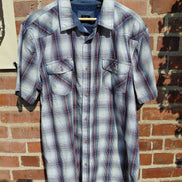 Lee Plaid Short Sleeve Shirt