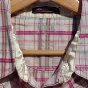 Rock & Roll Cowgirl Sleeveless Plaid Shirt
