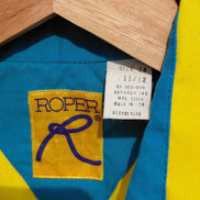 Vintage Roper Yellow Western Shirt