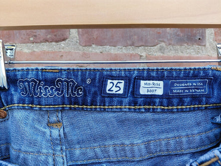 Miss Me Mid-Rise Boot Cut Jeans